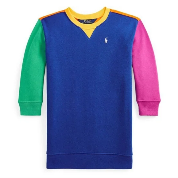 Girls Ralph Lauren sweatshirt dress size 16(XL) - Picture 5 of 6